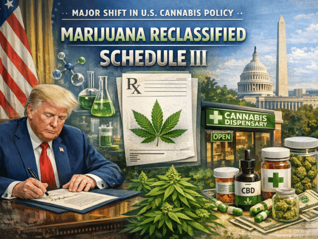 Executive Order to Reclassify Marijuana Signals Major Shift in U.S. Cannabis Policy
